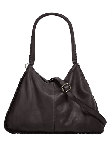 Samantha Look Shopper echt Leder in dunkelbraun