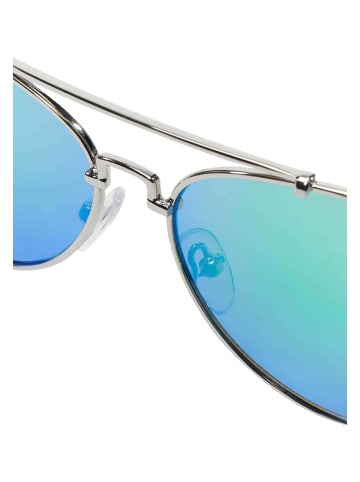 MSTRDS MSTRDS Sonnenbrillen in silver/green