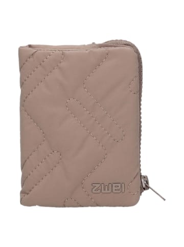 Zwei Cleo Geldbörse 13 cm in mocca