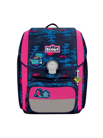 Scout Genius Schulranzen-Set 4-teilig Magic Sea