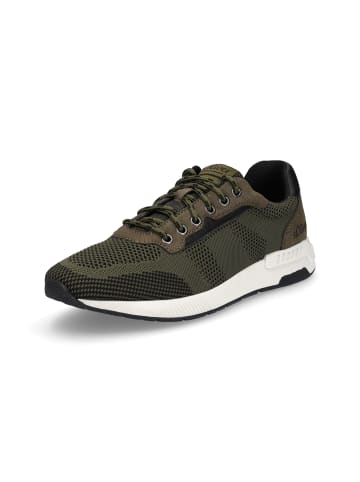 S. Oliver Strick-Sneaker in khaki grün