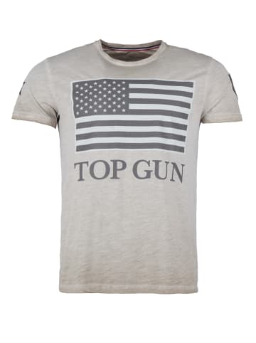 TOP GUN T-Shirt Search TG20191024 in creme