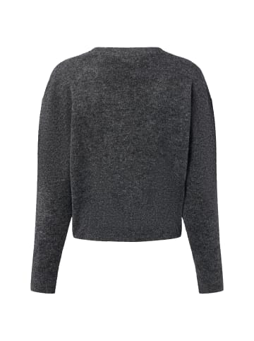 Marie Lund Strickjacke in anthrazit - 0006