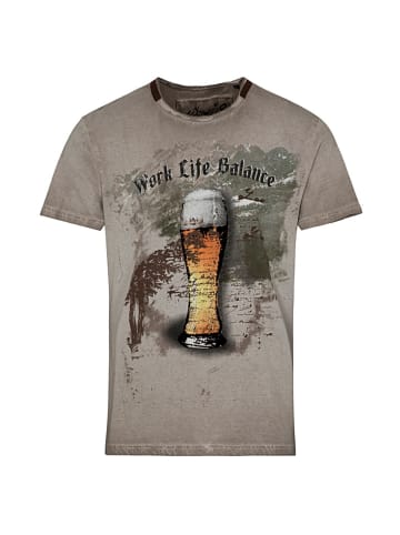 Hangowear T-Shirt BONIFAZ in schlamm