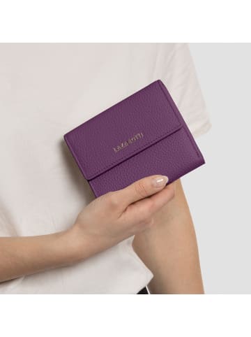 Lazarotti Bologna Leather Geldbörse Leder 12 cm in purple