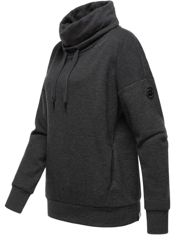 ragwear Sweatshirt Julissa in Dark Grey