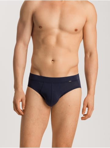 Hanro Slip Natural Function in deep navy