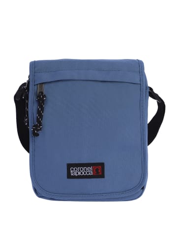 Coronel Tapiocca Umhängetasche Denim (B)19 x (H)24 x (T)5 cm in Blau