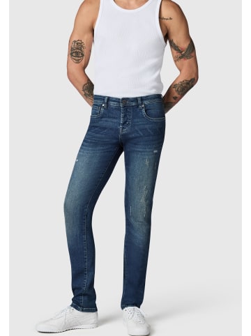 PEAK TIME  Slim-fit-Jeans München in Middle Blue