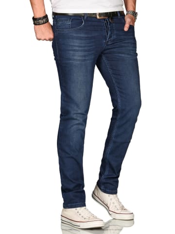 Alessandro Salvarini Jeans Salvarini-Basic-Multi5 in Dunkelblau washed