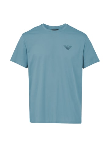 Emporio Armani T-Shirt Beachwear in Blau