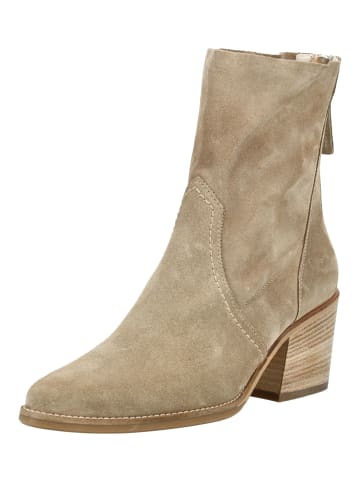 Stiefelette Beige