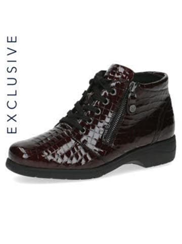 Caprice Stiefel in bordeaux
