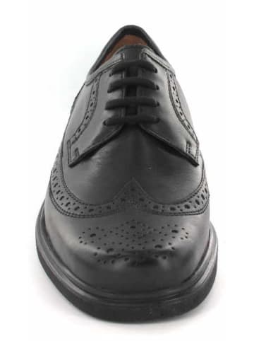 Sioux Klassischer Schnürschuh in schwarz
