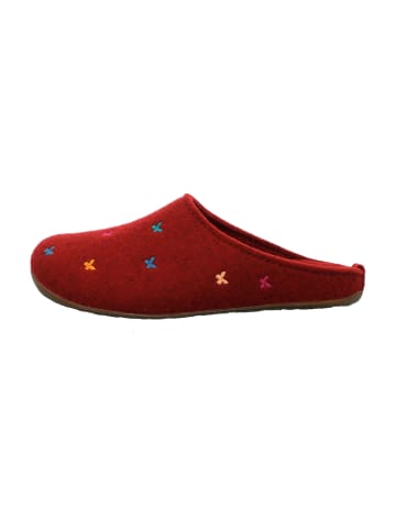 HAFLINGER Hausschuhe in Rot