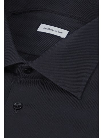 Seidensticker Business Hemd Regular in Schwarz
