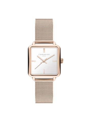 LIEBESKIND BERLIN Armbanduhr Modern Mesh in roségold