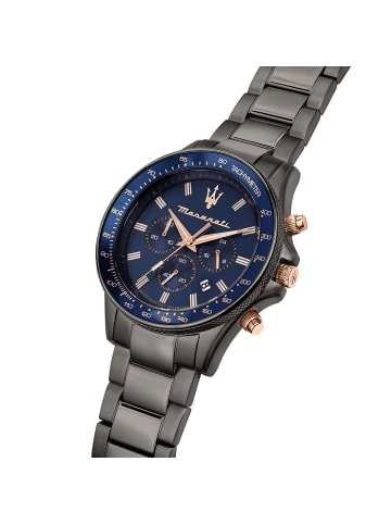 Maserati Chronograph-Armbanduhr Maserati Sfida in grau groß (ca. 44mm)