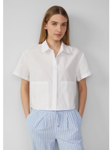 s.Oliver Bluse kurzarm in Weiß