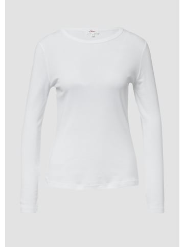 s.Oliver T-Shirt in 0100_weiß