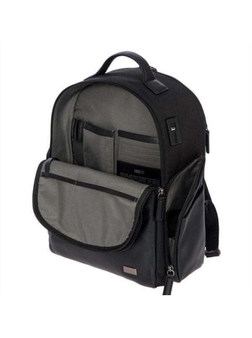 BRIC`s Monza - Rucksack M Business 40 cm 15" (black) in black/black