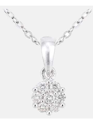 Diamant L'éternel Halskette mit Anhänger aus 375 Weißgold mit Diamant