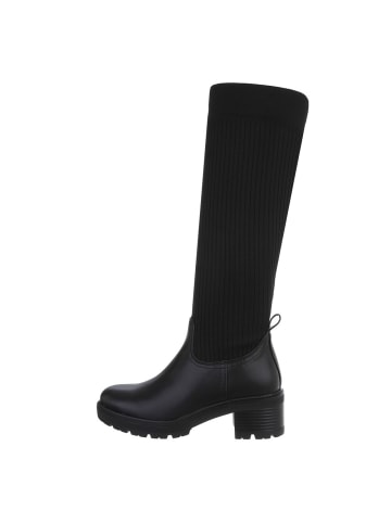 Ital-Design Stiefel in Schwarz