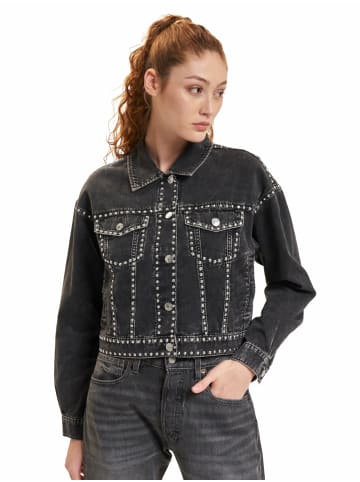 ONLY Jeansjacke für Damen in schwarz