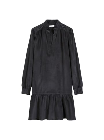 Marc O'Polo Samtkleid regular in Broken Graphite