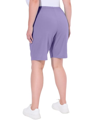 Ulla Popken Bermuda in blauer flieder