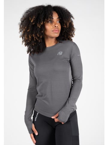 Gorilla Wear Lange Ärmel - Raleigh - Grau