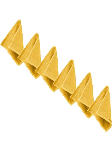 Erwin Müller Frottier Seiftuch 6er-Pack Heidelberg in gelb