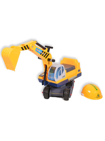Moni Spielzeug Bagger 138  in gelb