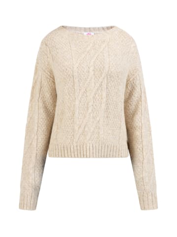 myMo Strickpullover in Beige