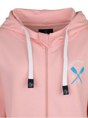 SCHIETWETTER Sweatjacke " Antonia", mit Kapuze, in rosé