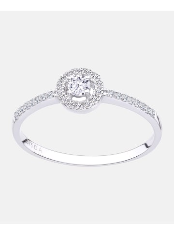 Diamant L'éternel Verlobungsring aus 375 Weißgold mit Diamant