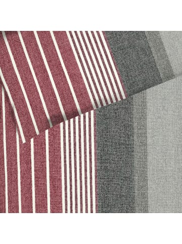 JACK 2 tlg. Feinbiber Bettwäsche 135x200cm Dutch Allover in Burgund