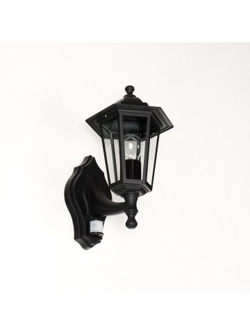 Licht-Erlebnisse Außen Wandlampe (B)17 x (H)39 cm in SchwarzSchwarz