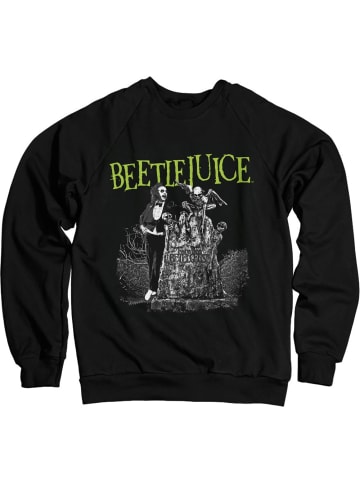 Beetlejuice Pullover in Schwarz