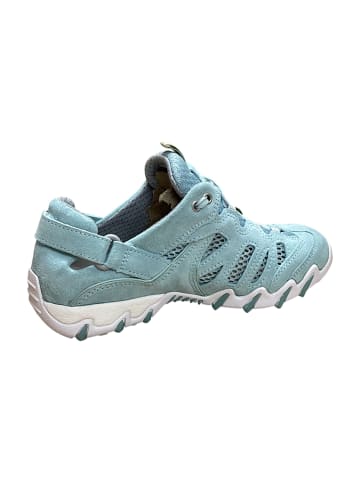 Mephisto Sportliche Schnürschuhe in Türkis