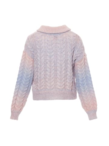 Sookie Damen Strickjacke in BLAU PINK