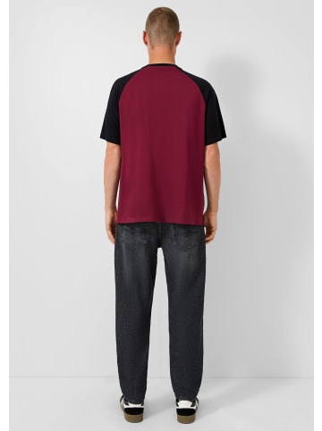 QS T-Shirt in 39D1_bordeaux