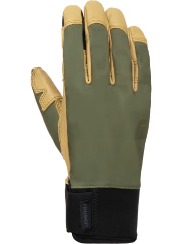 Reusch Fingerhandschuhe Alp-X TOUCH-TEC™ in 5490 burnt olive/camel