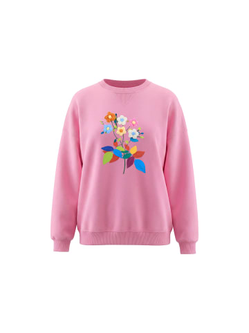 IZIA Women Sweatshirt in Pink