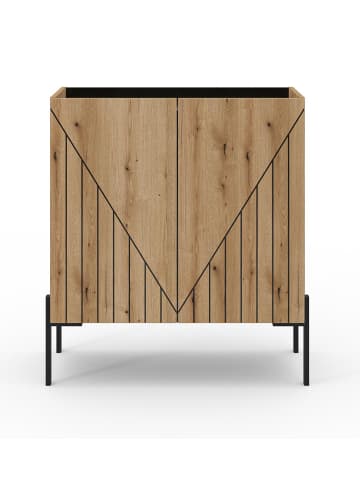 ebuy24 Sideboard Neo Eiche 80 x 40 cm