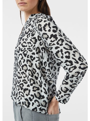 comma CI Bluse langarm in Grau