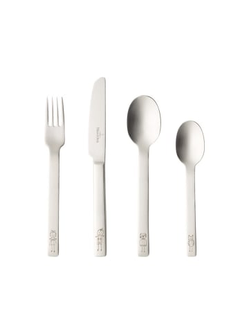 Villeroy & Boch 4-tlg. Kinderbesteck One in Silber – in silber