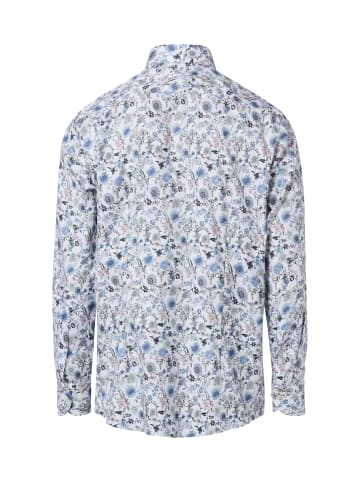 Finshley & Harding Hemd in weiß hellblau