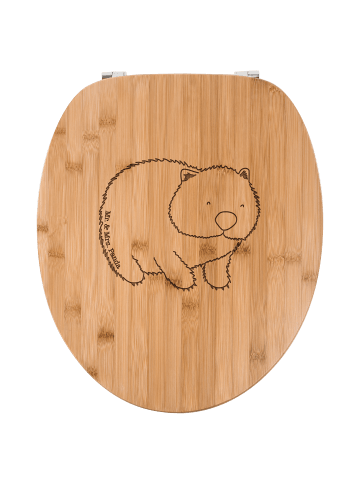 Mr. & Mrs. Panda Toilettensitz Wombat ohne Spruch in Transparent
