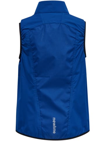 Newline Newline Reißverschluss Vest Reflektierend Logo Kids Core Kinder in TRUE BLUE